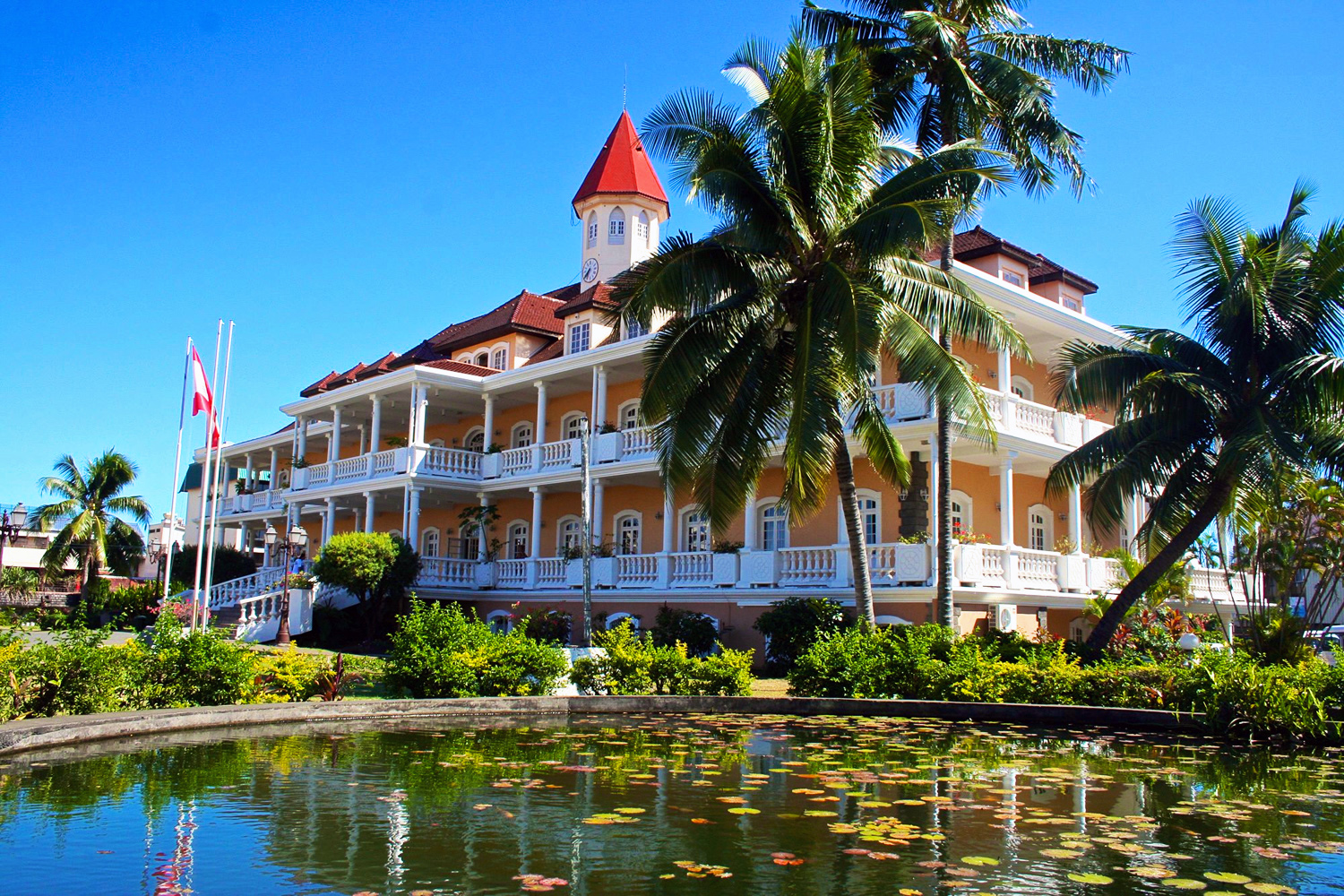 | Blue Tahiti Travel City Hall of Papeete